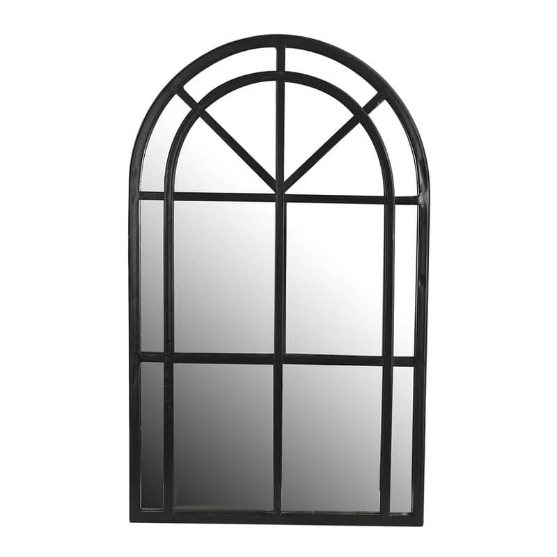 Rosalind Arch Metal Farmhouse Wall Mirror - 18.25"H x 11.25"W x 0.75"D