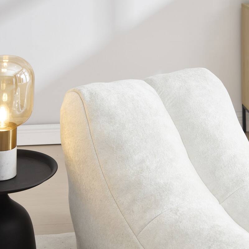 Premium Comfort Bean Bag Chair for Adults - Ergonomic Lounger with High-Resilience Sponge Filling