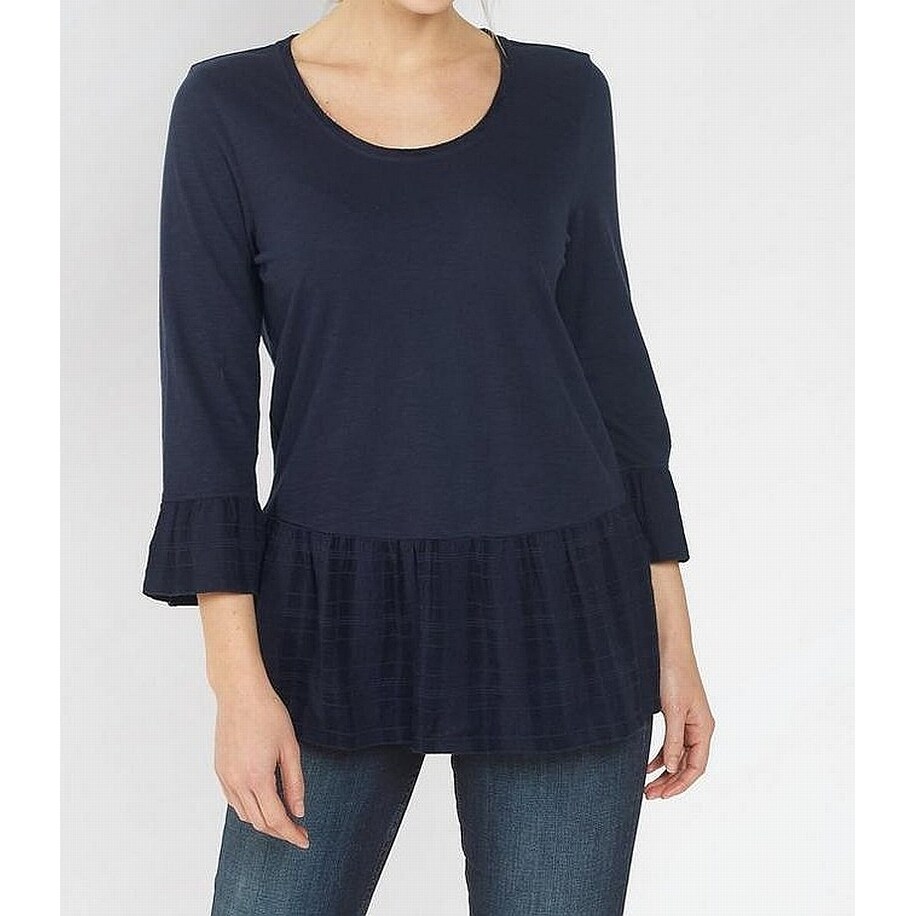 peplum knit top
