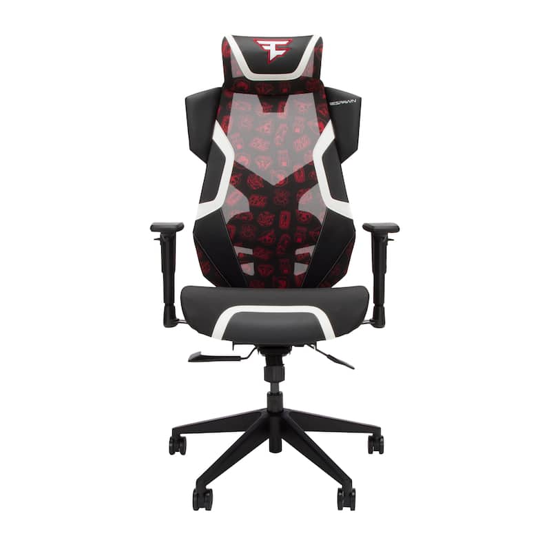 RESPAWN FLEXX Mesh Gaming Chair With Lumbar Support, Adjustable Headrest