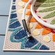 preview thumbnail 4 of 3, SAFAVIEH Cabana Mrinal Indoor/ Outdoor Waterproof Patio Floral Rug