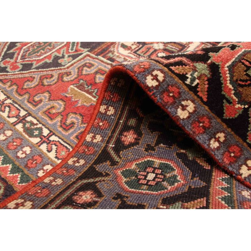 ECARPETGALLERY Hand-knotted Sarabi Red Wool Rug - 6'4 x 9'9