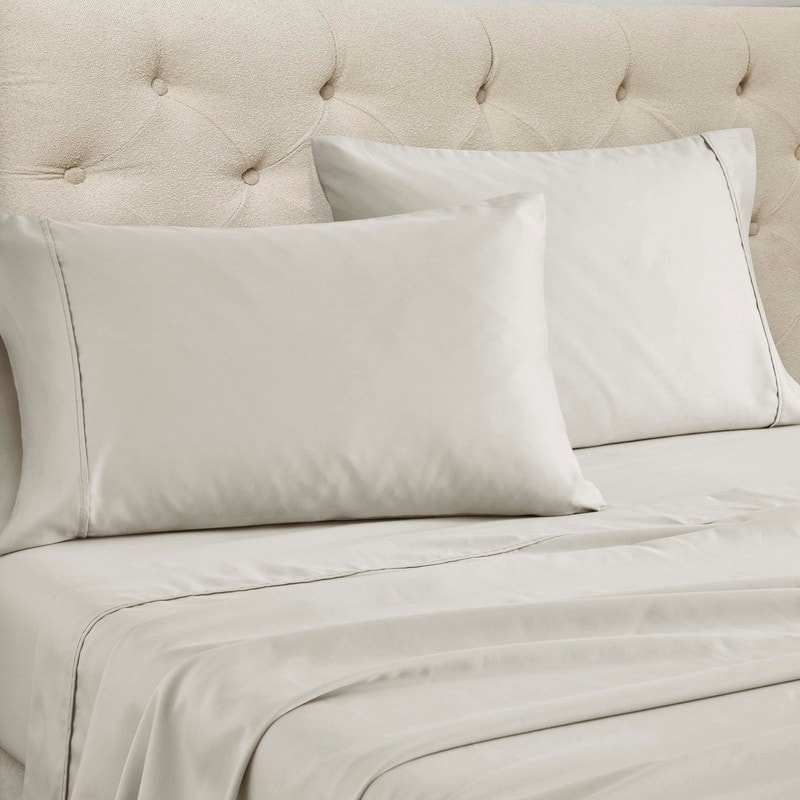 Superior Cotton Blend Solid 1500TC Deep Pocket Bed Sheet Set