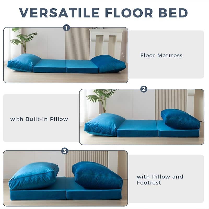 Bean Bag Bed Folding Sofa Bed Floor Mattress