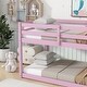 preview thumbnail 6 of 23, Solid Rubber Wooden Twin over Twin Loft Bed with Ladder