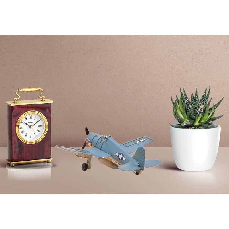 Antique Plane Ornaments Handmade Aircraft Model Vintage 1:40 Scale