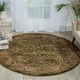 preview thumbnail 4 of 55, Antiquities American Jewel Area Rug 3'9" Round - Sage - Round