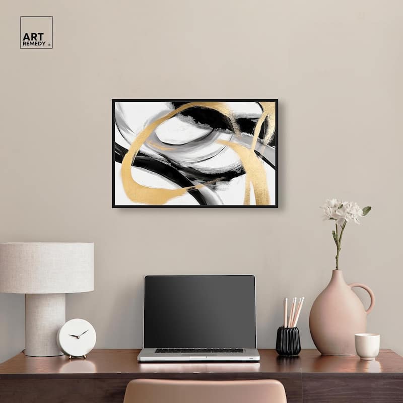 Midas Arc I Canvas by Art Remedy
