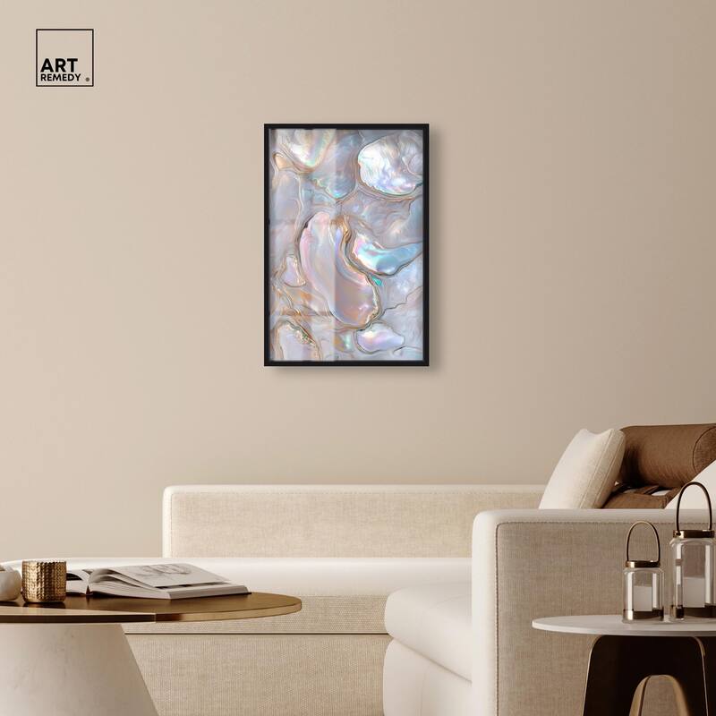 Fluid Preciousness III Shadowbox by Art Remedy