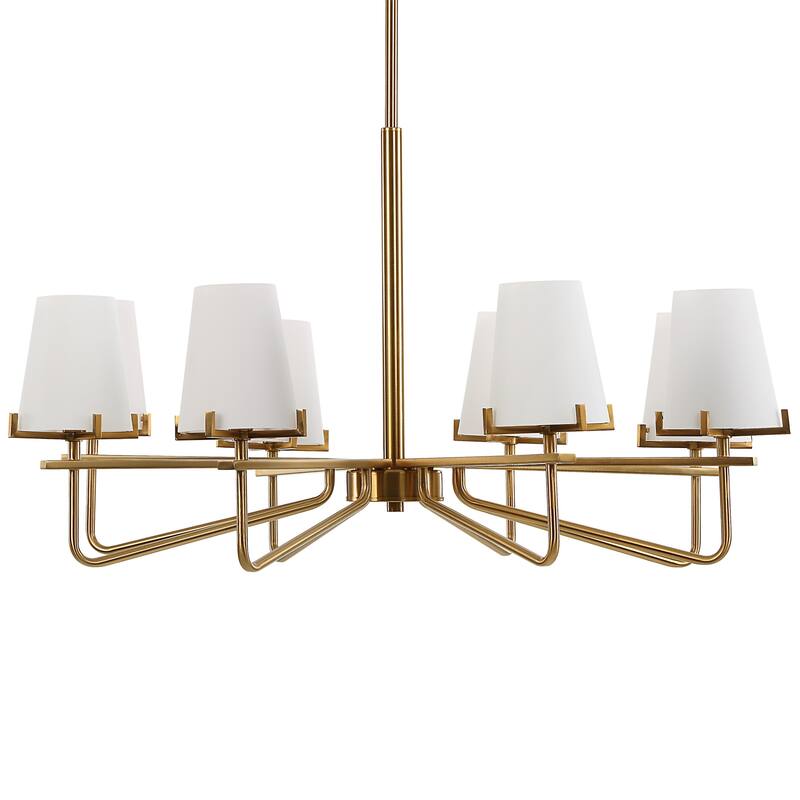Uttermost 21382 Lassen 8 Light 36" Wide Chandelier