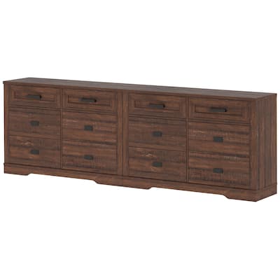 WAMPAT Dresser for Bedroom, Mid Century Modern Closet Storage Organizer