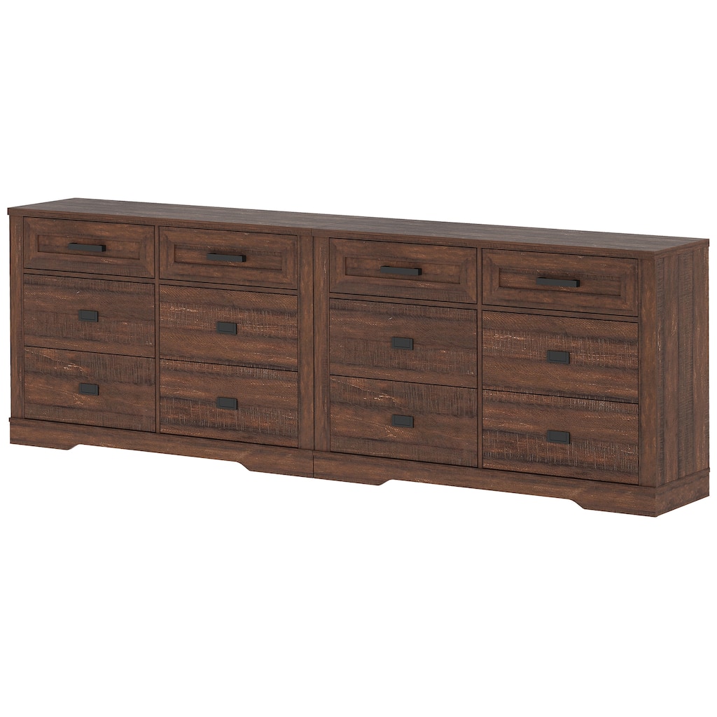 WAMPAT Dresser for Bedroom, Mid Century Modern Closet Storage Organizer
