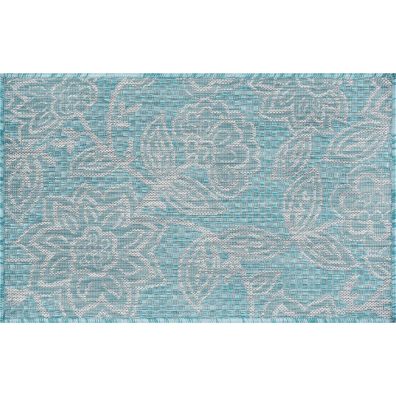 Colonnade Transitional Floral & Botanical Indoor/Outdoor Area Rug
