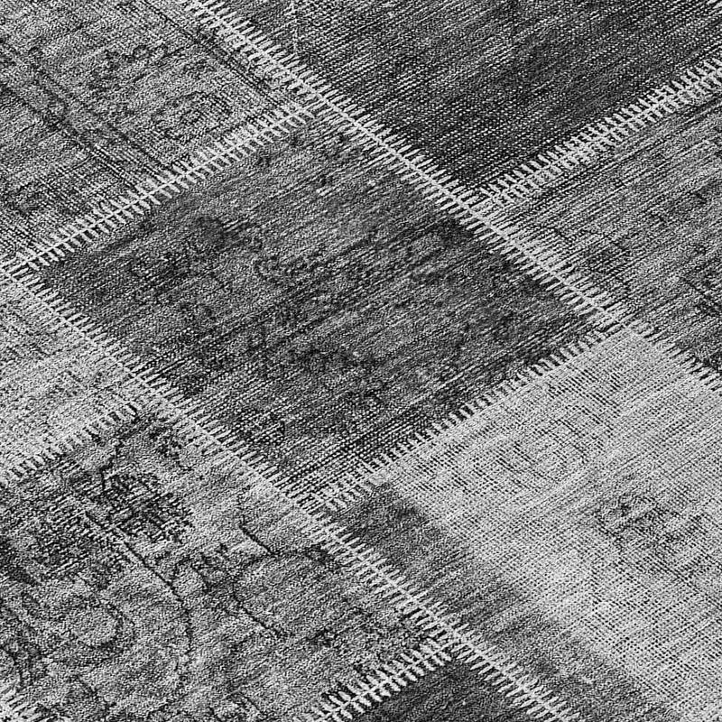 Machine Washable Indoor/ Outdoor Chantille Traditional Patchwork Rug