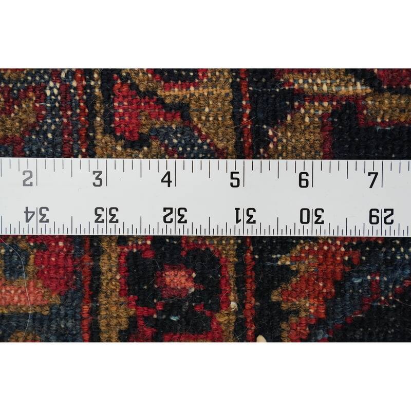 Hand Knotted Oriental 100% Wool Carpet Traditional Floral Oranges & Rust Lilian Area Rug - 11' 11'' X 9' 2''