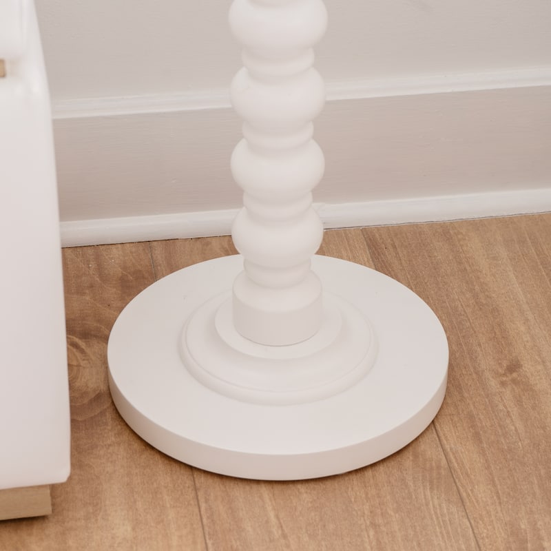 Carice Flower Tall Table White