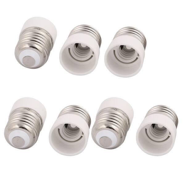 bestrating Resistent schors 7 Pcs E27-E14 LED Bulb Base Adapter Converter Light Socket Lamp Holder -  Overstock - 17622523