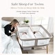 preview thumbnail 2 of 3, Bondi Beechwood Twin Bassinet