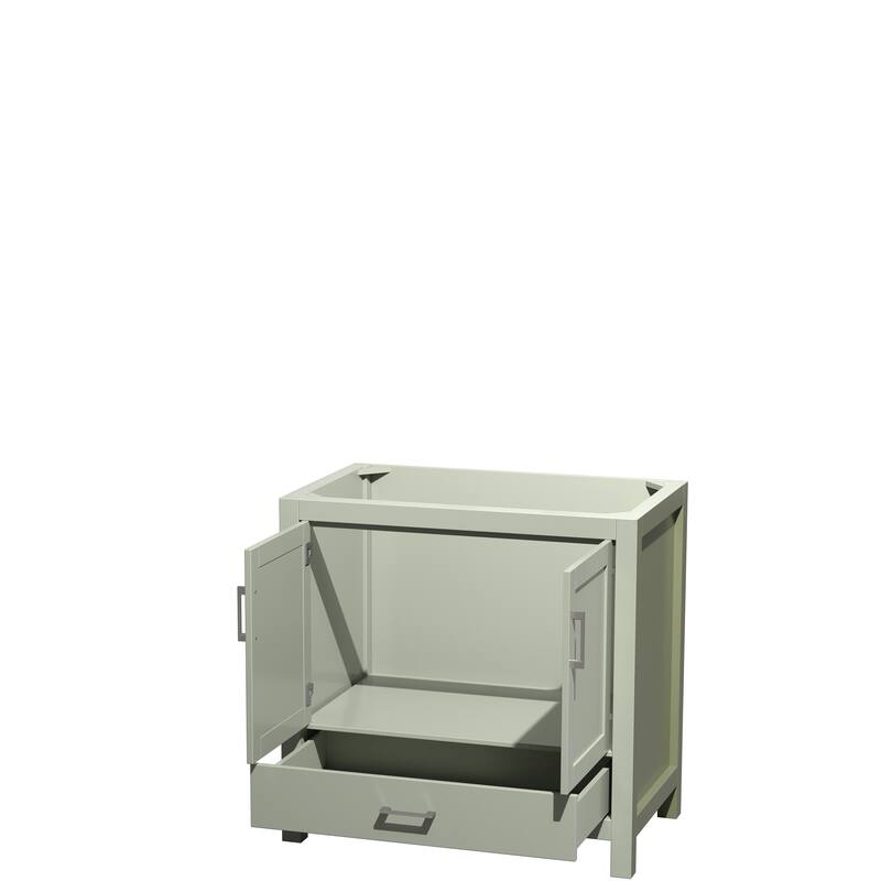 Wyndham Collection Sheffield Single Vanity Cabinet