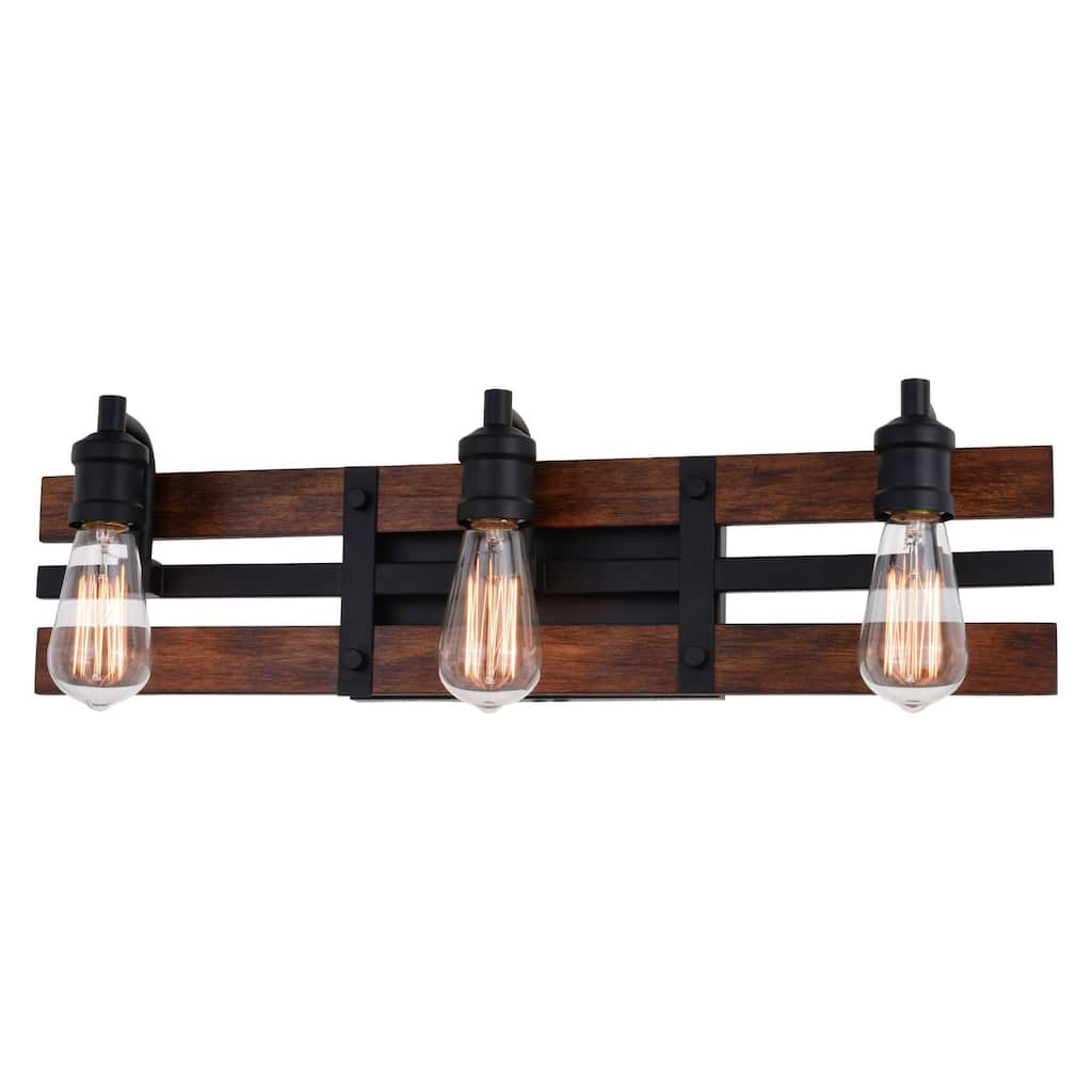 Vaxcel Lighting Carrington 3 Light 24" Wide Bathroom Vanity Light