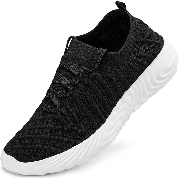 womens black lace up work shoes