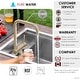 preview thumbnail 10 of 32, STYLISH Stainless Steel Single Handle Foldable Pull Down Kitchen Faucet