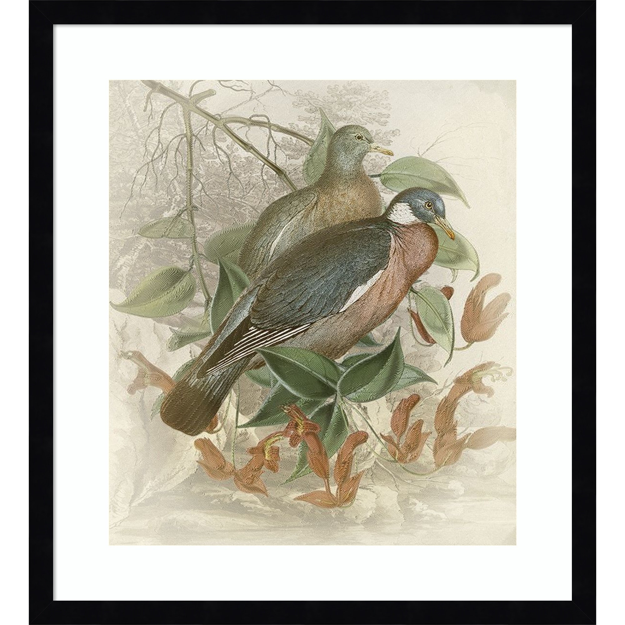 Dove Tailing by Steve Hunziker Wood Framed Wall Art Print