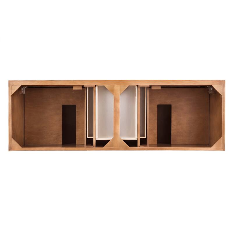 James Martin Vanities Savannah 72" Double Vanity, Driftwood