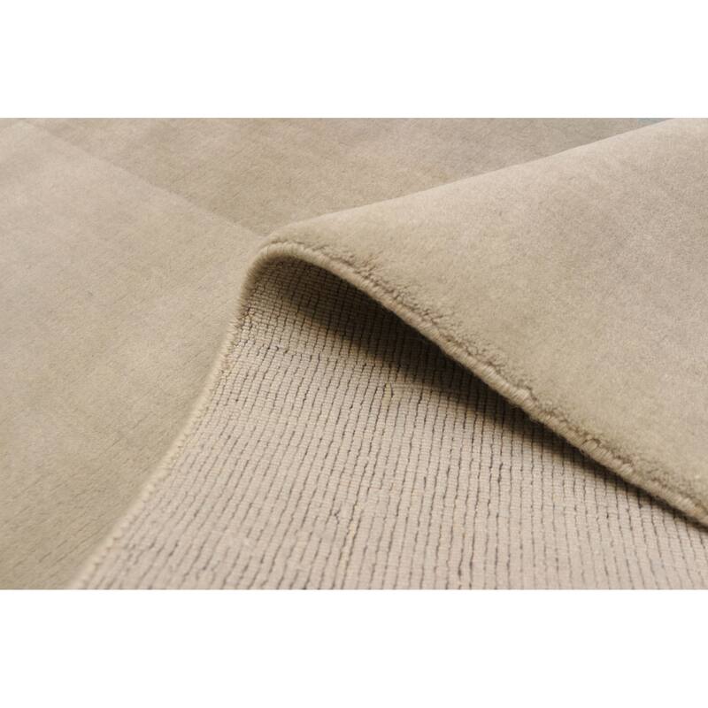 ECARPETGALLERY Hand Loomed Kashkuli Gabbeh Grey Wool Rug - 5'3 x 7'6