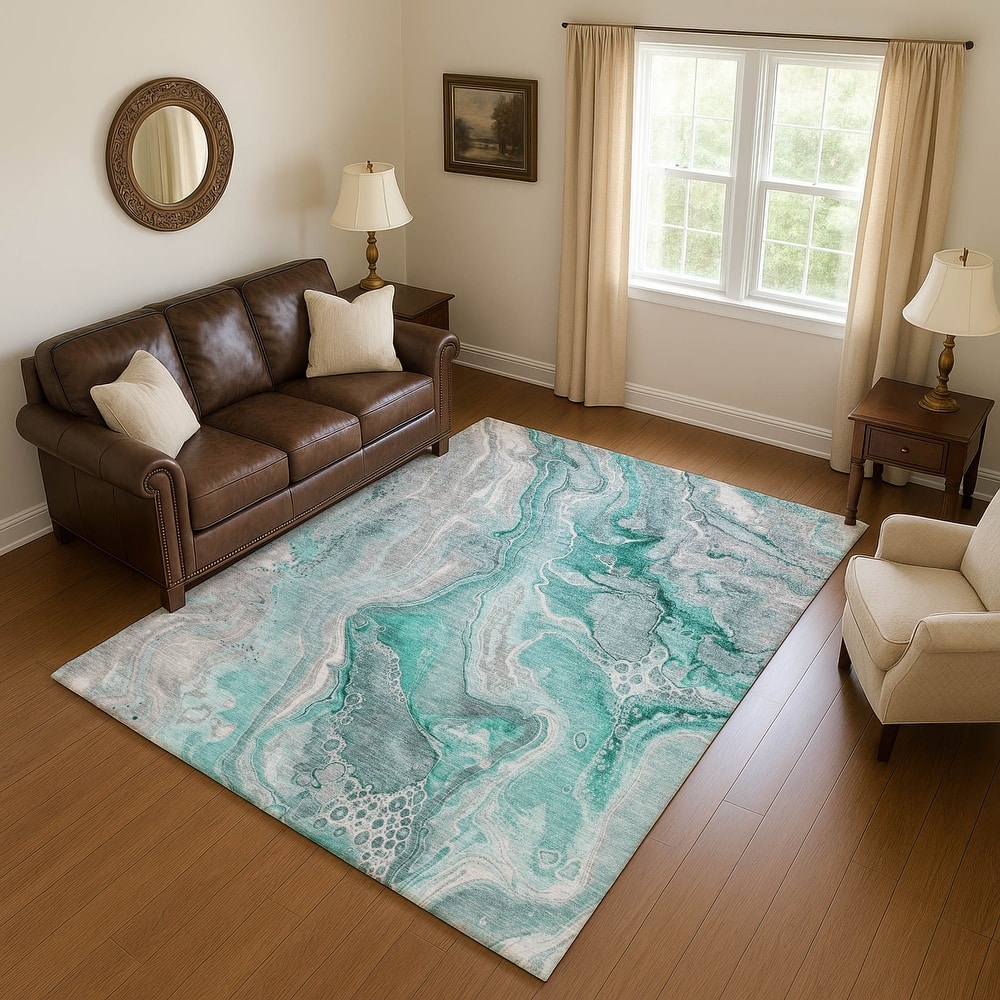 Premium Washable Super Soft Modern Glam Mayfield Rug