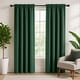preview thumbnail 28 of 82, Deconovo 2-Pack Thermal Room Darkening Rod Pocket Curtains 38W x 45L - Dark Forest