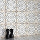 preview thumbnail 2 of 12, Merola Tile Revival Mini Memory 3-7/8" x 3-7/8" Ceramic Floor and Wall Tile