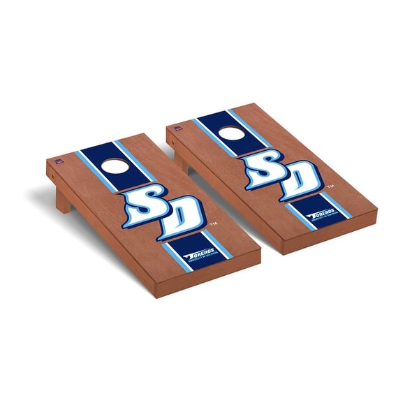 slide 2 of 5, University of San Diego Toreros Rosewood Cornhole Board Set