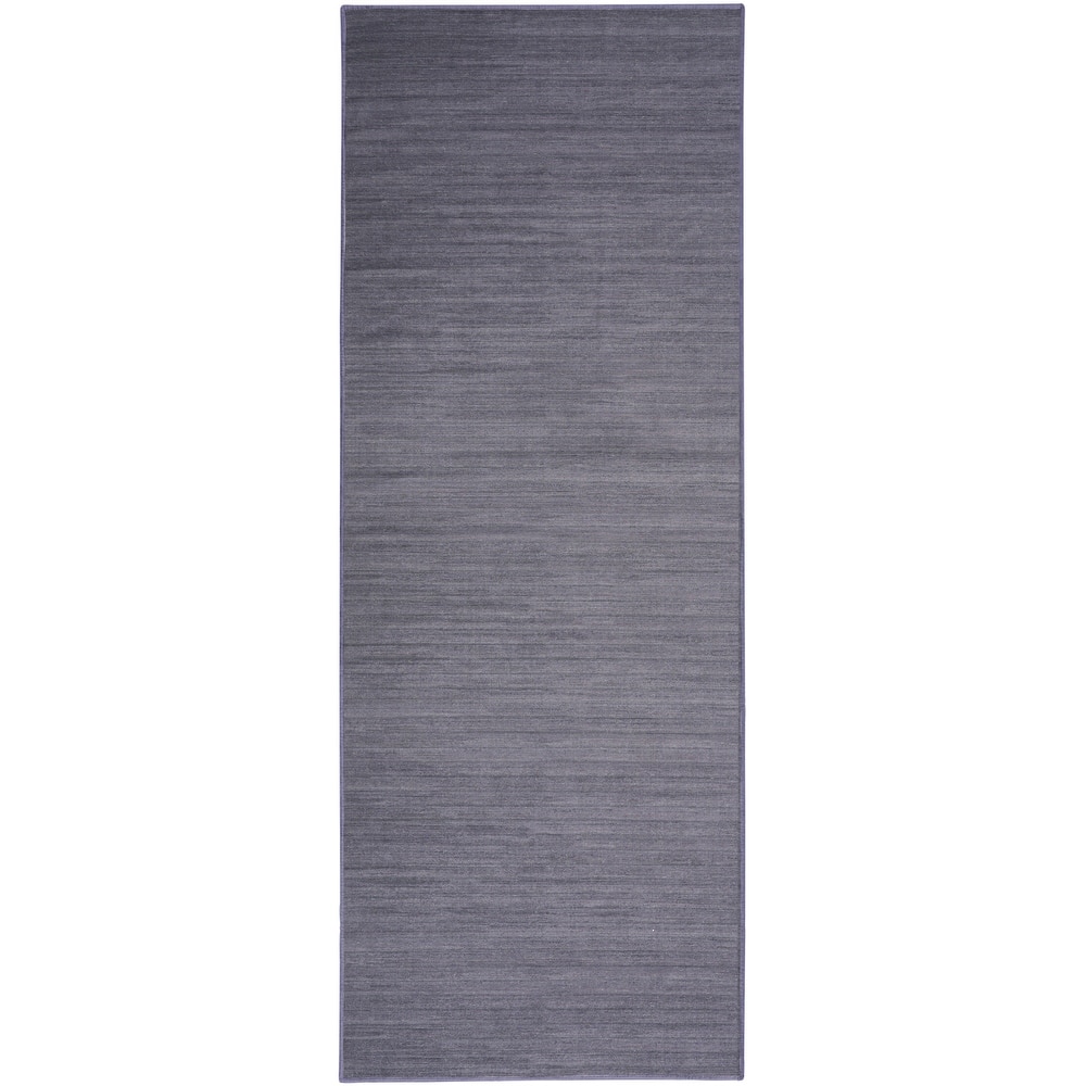Nourison Washable Essentials Indoor Solid Area Rug