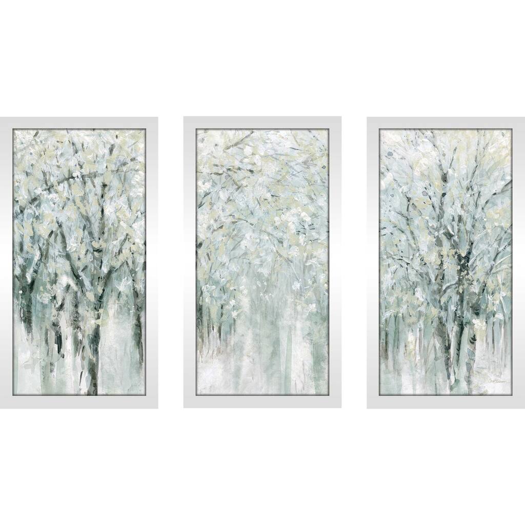 "Winter Mist" by Carol Robinson 3 Piece Print on Acrylic