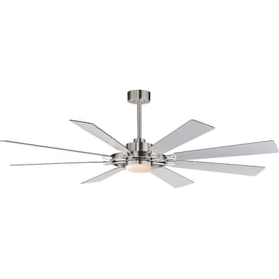 Maxim 88878WT Helm 72" 8 Blade Indoor LED Ceiling Fan