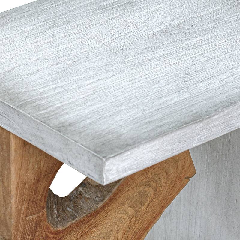 Uttermost Intersect Modern Accent Table - 11.75"W x 24"H x 13.75"D