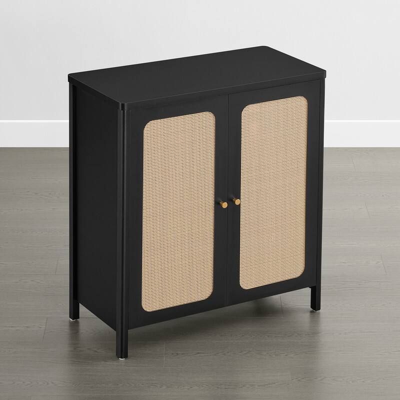 Spruce & Spring Boho Chic Sideboard Buffet Cabinet with Storage for Dining & Living Room