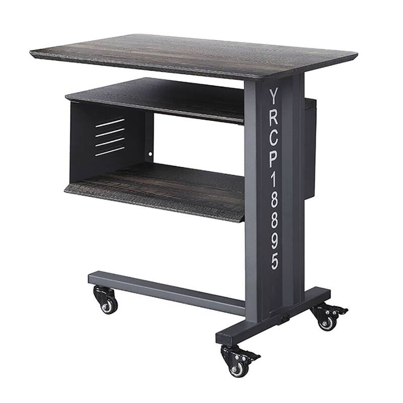 Tasker Accent Table and Wall Shelf Set