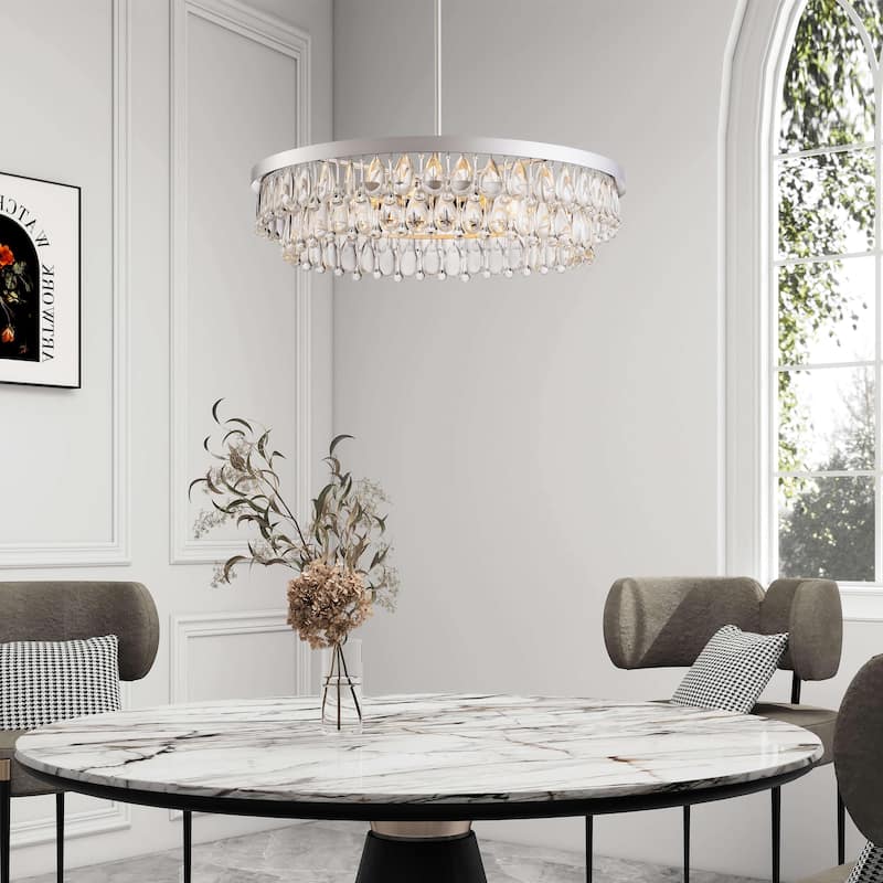 Viviana Crystal 6-light Chandelier