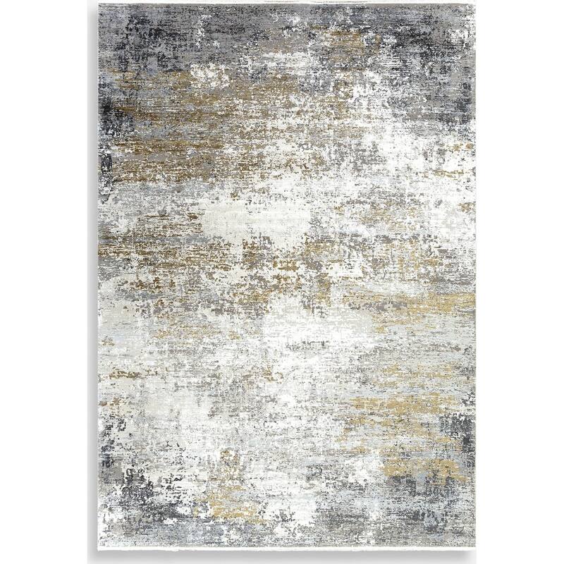Uttermost 71508-8 Ulen 7-1/2' x 11-1/4' Viscose Abstract Indoor