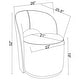 preview thumbnail 12 of 18, Harjo Velvet Upholstered Swivel Accent Chair