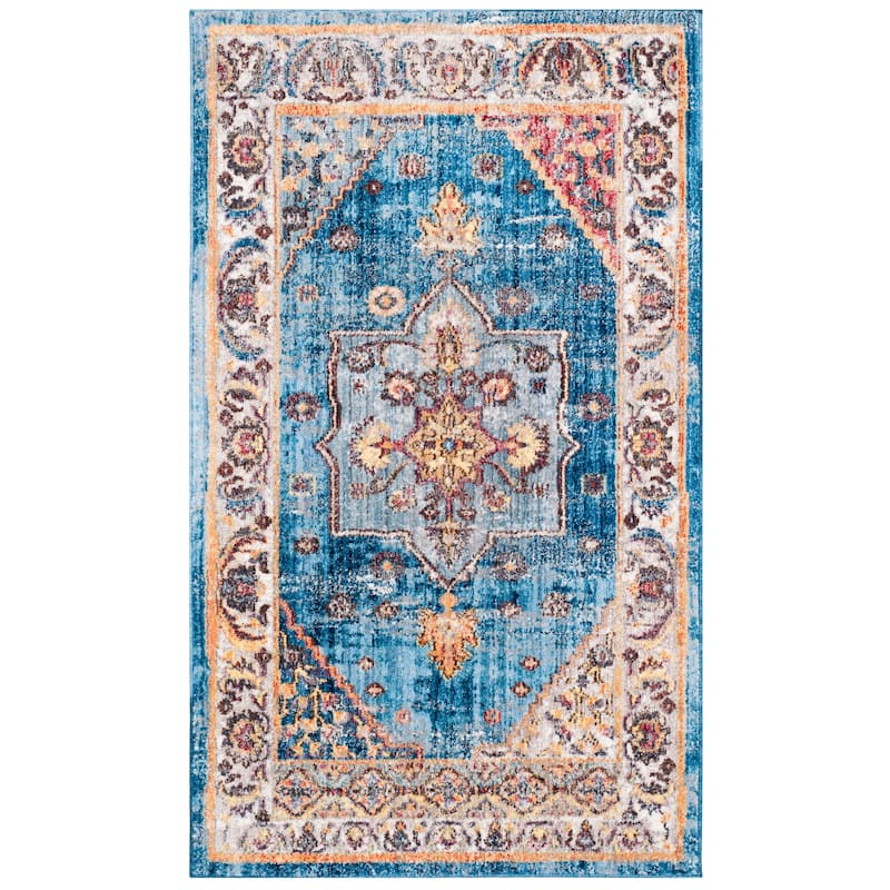 SAFAVIEH Bristol Eithel Vintage Boho Oriental Polyester Rug