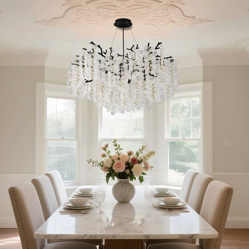Modern Tree Branch Chandelier Crystal Pendannt Light Fixtures