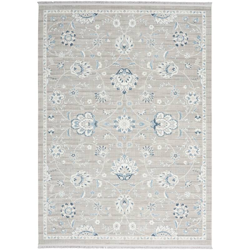 Nourison Lennox French Country Bordered Floral Area Rug