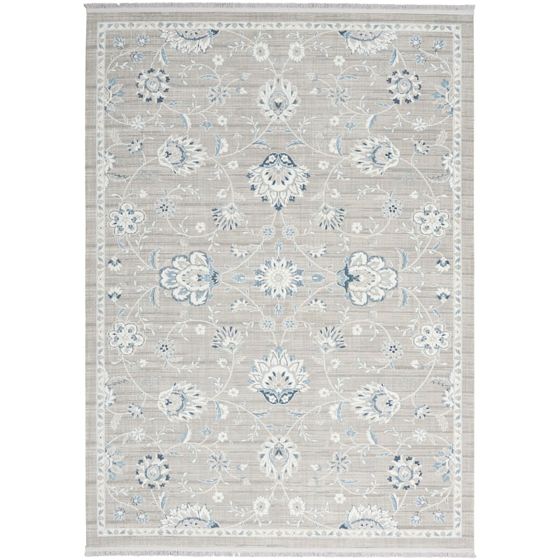 Nourison Lennox French Country Bordered Floral Area Rug