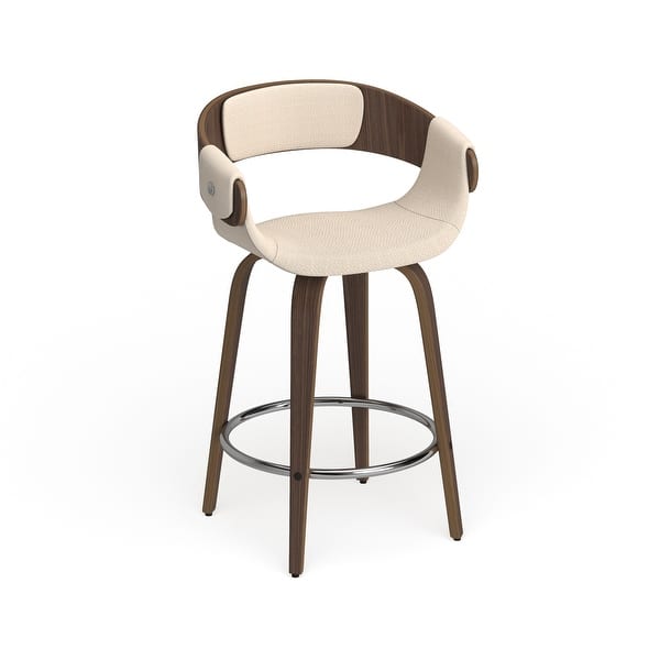 Carson Carrington Sauda Midcentury Modern Counter Stool Bed Bath