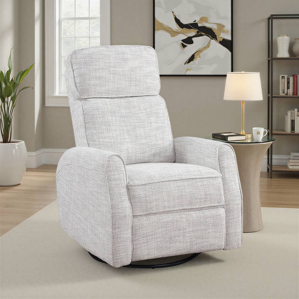 Fremont & Park Miralina Fabric Swivel Glider Manual Reclining Chair