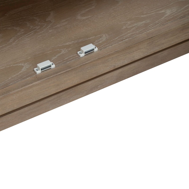 Liberty Furniture Brentwood TV Entertainment Console Stand 78" - Width 78" x Depth 19" x Height 30"