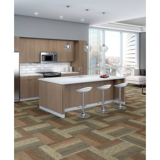 Shaw Philadelphia Commercial Static 24" x 24" Glue Down Carpet Tile -